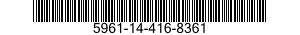 5961-14-416-8361 RECTIFIER,SEMICONDUCTOR DEVICE 5961144168361 144168361