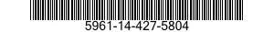 5961-14-427-5804 TRANSISTOR 5961144275804 144275804