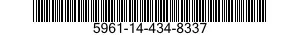 5961-14-434-8337 TRANSISTOR 5961144348337 144348337