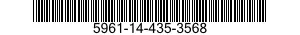 5961-14-435-3568 SEMICONDUCTOR DEVICE,DIODE 5961144353568 144353568