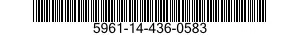 5961-14-436-0583 SEMICONDUCTOR DEVICE,DIODE 5961144360583 144360583