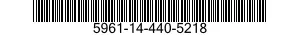 5961-14-440-5218 SEMICONDUCTOR DEVICE,DIODE 5961144405218 144405218