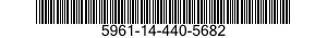 5961-14-440-5682 TRANSISTOR 5961144405682 144405682