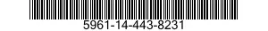 5961-14-443-8231 TRANSISTOR 5961144438231 144438231