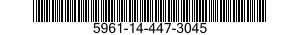 5961-14-447-3045 SEMICONDUCTOR DEVICE,DIODE 5961144473045 144473045