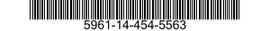 5961-14-454-5563 SEMICONDUCTOR DEVICES,UNITIZED 5961144545563 144545563