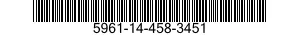 5961-14-458-3451 SEMICONDUCTOR DEVICE,DIODE 5961144583451 144583451