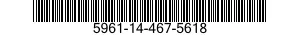 5961-14-467-5618 TRANSISTOR 5961144675618 144675618