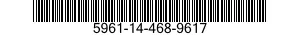 5961-14-468-9617 SEMICONDUCTOR DEVICE,DIODE 5961144689617 144689617