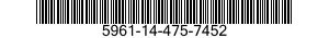 5961-14-475-7452 RECTIFIER,METALLIC 5961144757452 144757452