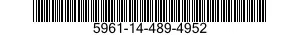 5961-14-489-4952 SEMICONDUCTOR DEVICE,DIODE 5961144894952 144894952