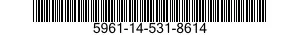 5961-14-531-8614 TRANSISTOR 5961145318614 145318614