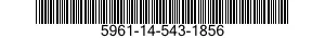 5961-14-543-1856 TRANSISTOR 5961145431856 145431856