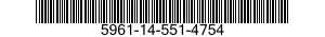 5961-14-551-4754 SEMICONDUCTOR DEVICE,DIODE 5961145514754 145514754