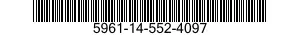 5961-14-552-4097 SEMICONDUCTOR DEVICE,DIODE 5961145524097 145524097