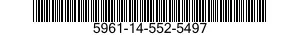 5961-14-552-5497 RECTIFIER,SEMICONDUCTOR DEVICE,UNITIZED 5961145525497 145525497