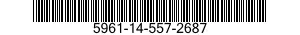 5961-14-557-2687 RECTIFIER,SEMICONDUCTOR DEVICE 5961145572687 145572687