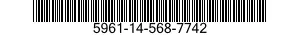 5961-14-568-7742 RECTIFIER,SEMICONDUCTOR DEVICE 5961145687742 145687742