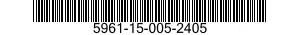 5961-15-005-2405 SEMICONDUCTOR DEVICE ASSEMBLY,DIODE 5961150052405 150052405