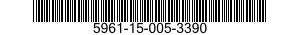 5961-15-005-3390 SEMICONDUCTOR DEVIC 5961150053390 150053390