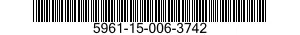 5961-15-006-3742 SEMICONDUCTOR DEVICE,DIODE 5961150063742 150063742