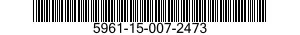5961-15-007-2473 RECTIFIER,SEMICONDUCTOR DEVICE,UNITIZED 5961150072473 150072473
