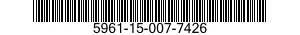 5961-15-007-7426 SEMICONDUCTOR DEVICE,DIODE 5961150077426 150077426