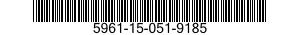 5961-15-051-9185 TRANSISTOR 5961150519185 150519185