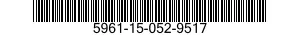 5961-15-052-9517 SEMICONDUCTOR DEVICE,DIODE 5961150529517 150529517