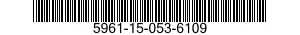 5961-15-053-6109 SEMICONDUCTOR DEVICE,DIODE 5961150536109 150536109