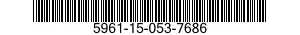 5961-15-053-7686 TRANSISTOR 5961150537686 150537686
