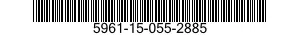 5961-15-055-2885 SEMICONDUCTOR DEVICE,DIODE 5961150552885 150552885