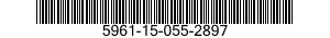 5961-15-055-2897 SEMICONDUCTOR DEVICE,DIODE 5961150552897 150552897