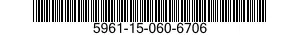 5961-15-060-6706 SEMICONDUCTOR DEVICE,DIODE 5961150606706 150606706