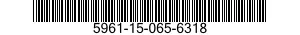 5961-15-065-6318 SEMICONDUCTOR DEVIC 5961150656318 150656318