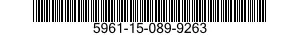 5961-15-089-9263 TRANSISTOR 5961150899263 150899263
