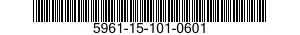 5961-15-101-0601 SEMICONDUCTOR DEVICE,DIODE 5961151010601 151010601