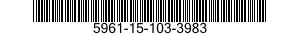 5961-15-103-3983 RECTIFIER,SEMICONDUCTOR DEVICE 5961151033983 151033983