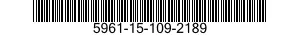 5961-15-109-2189 SEMICONDUCTOR DEVICE,DIODE 5961151092189 151092189