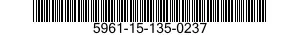 5961-15-135-0237 TRANSISTOR 5961151350237 151350237