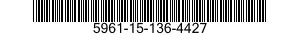 5961-15-136-4427 DIODO INVERSO 5961151364427 151364427