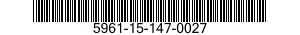 5961-15-147-0027 RECTIFIER,SEMICONDUCTOR DEVICE 5961151470027 151470027