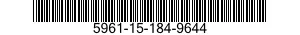 5961-15-184-9644 DIODO - LED 5961151849644 151849644