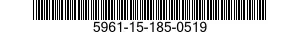 5961-15-185-0519 TRANSISTOR 5961151850519 151850519