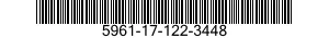 5961-17-122-3448 TRANSISTOR 5961171223448 171223448