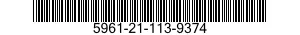 5961-21-113-9374 SEMICONDUCTOR DEVICE,DIODE 5961211139374 211139374
