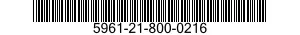 5961-21-800-0216  5961218000216 218000216