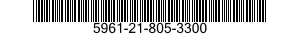 5961-21-805-3300 SEMICONDUCTOR DEVICE,DIODE 5961218053300 218053300