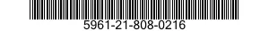 5961-21-808-0216 SEMICONDUCTOR DEVICE,DIODE 5961218080216 218080216