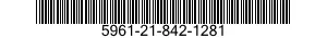 5961-21-842-1281 TRANSISTOR 5961218421281 218421281